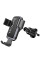 Автодержатель Hoco H80 Vista gravity (air outlet) - Black / Metal gray - фото