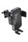 Автодержатель Hoco H78 Vista push-type (air outlet) - Black / Metal gray - фото
