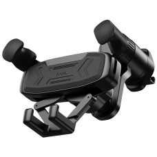Автотримач Hoco H66 Gamble gravity linkage (air outlet) - Black