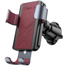 Автодержатель Hoco H70 Gamble gravity (air outlet) - Black / Red