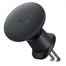 Автотримач з БЗП Baseus CW01 Magnetic 15W (air outlet) (C40141001111) - Cluster Black