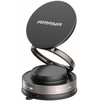 Автодержатель Amaya APH-20 Vacuum Suction Magnetic Black