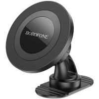 Автотримач Borofone BH91 Ring magnetic (center console) - Black