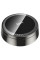 Автодержатель Hoco H83 Metal ring magnetic (center console) - Metal grey - фото