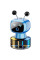 Ароматизатор/освіжувач повітря у машину Smart Robot in Love - Blue - фото