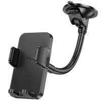 Автотримач Hoco H38 Cheeatag (windshield) - Black