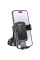 Автотримач Hoco H81 Vista Gravity (center console) - Black / Metal gray - фото