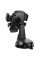 Автодержатель Hoco H76 Crown one-button (center console) - Black / Metal gray - фото