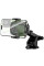 Автодержатель с Беспроводное зарядное устройство Borofone BH223 Follower 15W (center console) - Black - фото