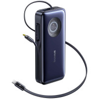 Портативний ЗП Power Bank Baseus EnerCore CR11 PD100W with cable 20000 mAh (PPNMS) Cosmic Black