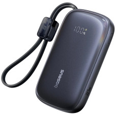 Портативний ЗП Power Bank Baseus EnerFill FC21 Qpow 3 Ultra 22.5W with cable 20000 mAh (PPFLS) Cosmic Black