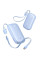 Портативний ЗП Power Bank Baseus EnerFill FC21 Qpow 3 Ultra 22.5W with cable 20000 mAh (PPFLS) Galaxy Blue - фото