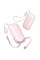Портативний ЗП Power Bank Baseus EnerFill FC21 Qpow 3 Ultra 22.5W with cable 20000 mAh (PPFLS) Nebula Pink - фото
