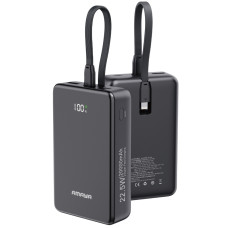 Портативний ЗП Power Bank Amaya F230C PD22.5W with cable 20000 mAh Black