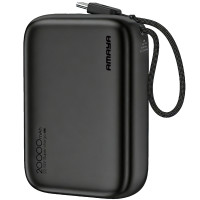 Портативний ЗП Power Bank Amaya F235C PD22.5W with cable 20000 mAh Black