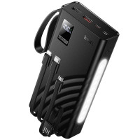 Портативний ЗП Power Bank Hoco J155 Shine 22.5W+PD20W with 4 cables 20000 mAh - Black