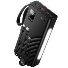 Портативное ЗУ Power Bank Hoco J155 Shine 22.5W+PD20W with 4 cables 20000 mAh - Black