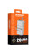 Портативное ЗУ Power Bank Amaya F231 45W with display and cable 20000 mAh - Silver - фото