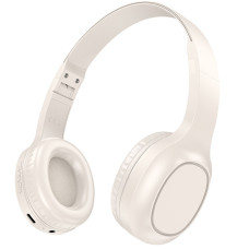 Накладні бездротові навушники Hoco W46 Charm - Milky White