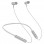 Bluetooth Навушники Hoco ES69 Platium neck-mounted - Gray