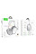 Накладные беспроводные наушники Hoco W55 Plus Happiness ANC noise reduction - Silver - фото