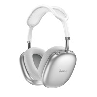 Накладні бездротові навушники Hoco W55 Plus Happiness ANC noise reduction - Silver