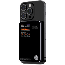 Портативний ЗП Power Bank Amaya W053C PD20W з БЗП 5000 mAh Black