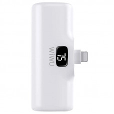 Портативное ЗУ Power Bank WIWU Wi-P017-L Lightning 5000 mAh - White