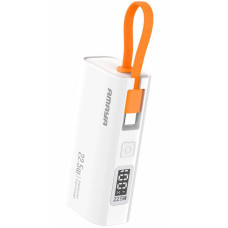 Портативное ЗУ Power Bank Amaya FD39 22.5W with display and cable 5000 mAh - White