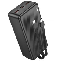 Портативное ЗУ Power Bank Borofone BJ57B Graceful 22.5W+PD20W with cable 30000 mAh - Black
