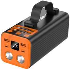Портативний ЗП Power Bank Amaya F500L PD22.5W flashlight with cable 50000 mAh Black