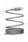 Дата кабель WIWU C084 Maglink Type-C to Type-C 100W (1m) - Grey - фото