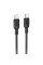 Дата кабель Borofone BX113 Lenny Type-C to Type-C 60W (1m) - Black - фото