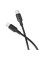 Дата кабель Borofone BX113 Lenny Type-C to Type-C 60W (1m) - Black - фото