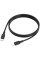 Дата кабель Borofone BX113 Lenny Type-C to Type-C 60W (1m) - Black - фото