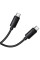 Дата кабель Borofone BX123 Leya Type-C to Type-C 60W (1m) - Black - фото