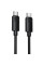Дата кабель Borofone BX123 Leya Type-C to Type-C 60W (1m) - Black - фото
