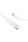 Дата кабель Borofone BX123 Leya Type-C to Type-C 60W (1m) - White - фото