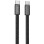 Дата кабель Hoco X125 Exceso Type-C to Type-C 60W (1m) - Black
