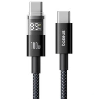 Дата кабель Baseus Display 2 Type-C to Type-C 100W (2m) (P10382702) - Cosmic Black