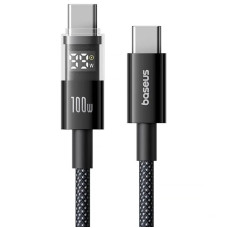 Дата кабель Baseus Display 2 Type-C to Type-C 100W (2m) (P10382702) - Cosmic Black