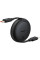 Дата кабель Baseus Free2Pull Mini Retractable Type-C to Type-C 60W (1m) (P10364500) - Cluster Black - фото
