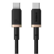 Дата кабель Baseus Dura Series Fast Charging Type-C to Type-C 100W (2m) (P10377803) - Gold / Black