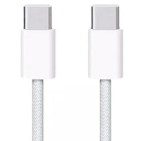 Дата кабель Amaya AD65CC Type-C to Type-C 60W (1m) White
