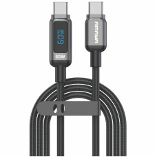 Дата кабель Amaya 326CC Type-C to Type-C 60W (1.2m) Black