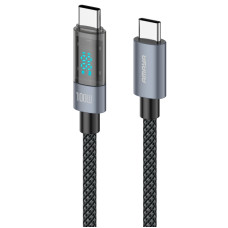 Дата кабель Amaya 50CC Type-C to Type-C 100W (1.5m) Black