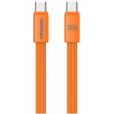 Дата кабель Amaya 317CC Type-C to Type-C 60W (1.2m) Orange