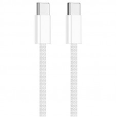 Дата кабель USB-C to USB-C FineWoven for Apple (AAA) (1m) (box) - White