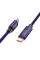 Дата кабель Hoco U125 Benefit 100W Type-C to Type-C (1.2m) - Purple