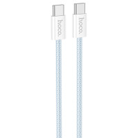 Дата кабель Hoco X104 Source 60W Type-C to Type-C (1m) - Blue